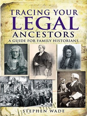 cover image of Tracing Your Legal Ancestors